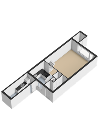 Floorplan - Zeester 43, 2221 KX Katwijk